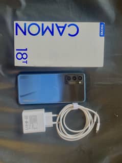 Tecno Camon 18T.    Full Box.  Extreme care Used.   (0332-0037723)