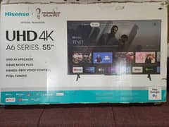 Hisense original Led 4k 55" android Google TV