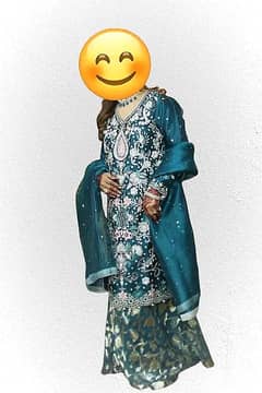 formal dress / party wear dress / embroidery dress / wedding dress