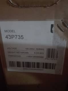 tcl led p735 43inch