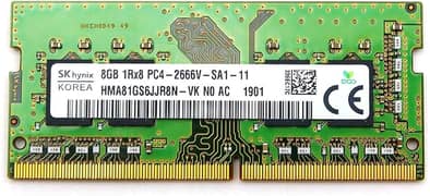 SK Hynix 8GB DDR4 SODIMM Laptop Ram