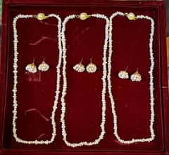 Real Rice Pearls Necklace & Tops