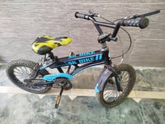 Kids bicycle up for sale.