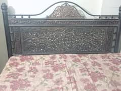 Sturdy Iron Bed Frame for Sale - Excellent Condition