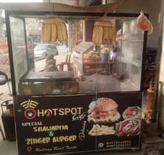 Burger, Shawarma Counter