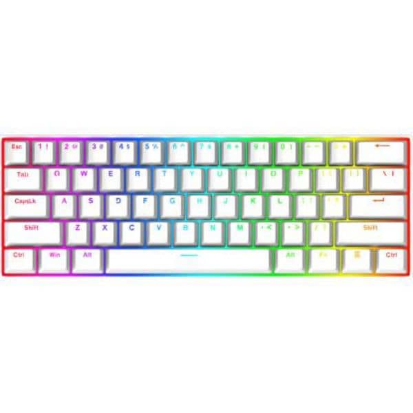 Redragon k630W keyboard box open only 0
