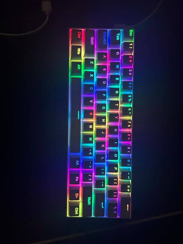 Redragon k630W keyboard box open only 3