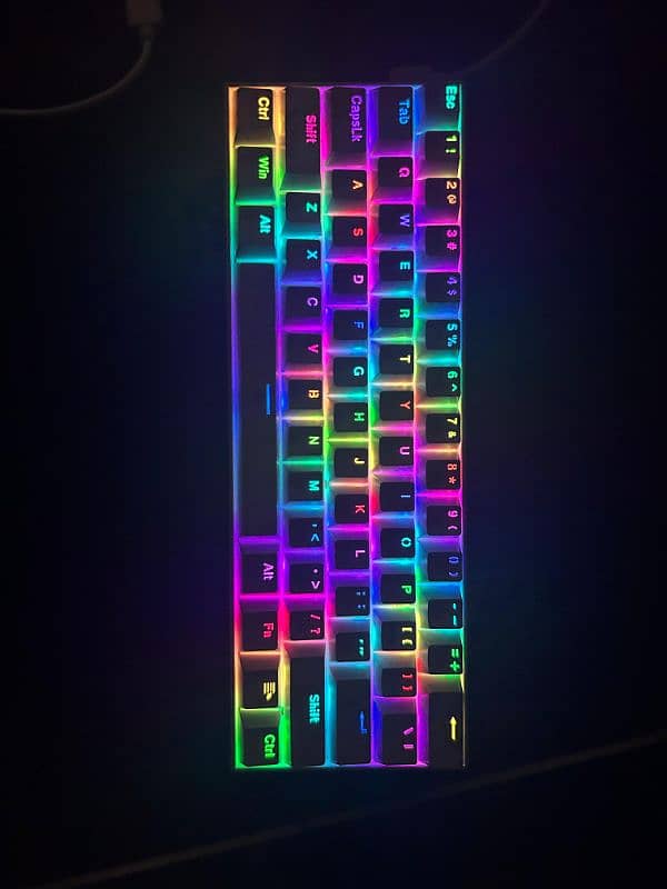 Redragon k630W keyboard box open only 4