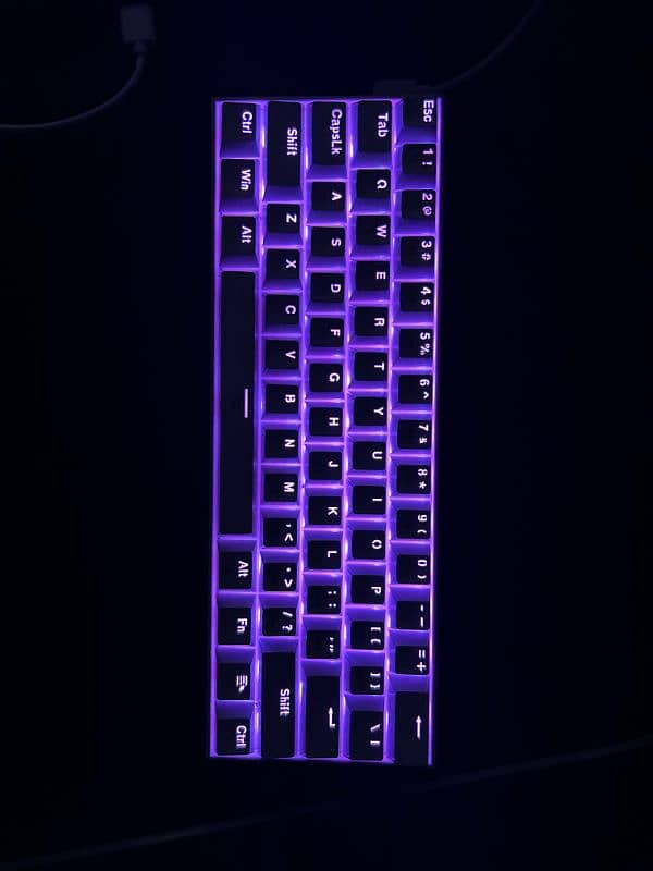 Redragon k630W keyboard box open only 5