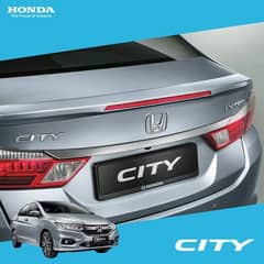 Honda city Malaysian spoiler with light for 2010 model to 2018