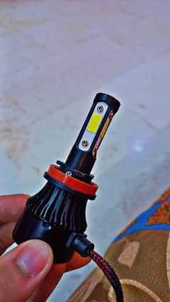 LED LIGHT PAIR H11 85 WATT FOR CITY CIVIC COROLLA