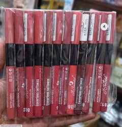 6 piece high pigmented lip pencil