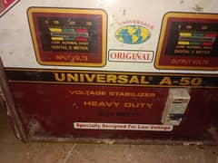 AC Universal Stabilizer 5000 watt original 1 copper 1 silver