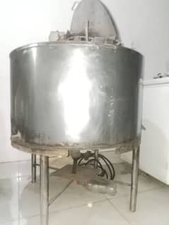 Milk boiler 200 ltr