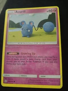 pokemon card Azurill