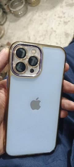 iphone 13 pro max 128 GB 100 battery health Golden color