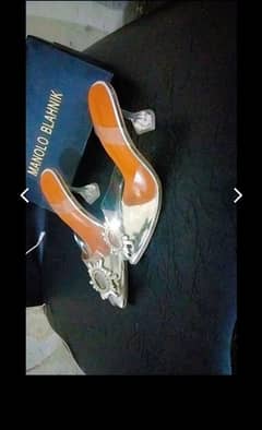 Crystal Heels for sale in good condition