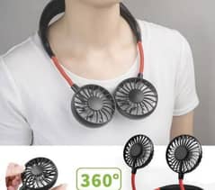 New Mini Aromatherapy Sports Wear Fan.  •  Pure Copper Motor,