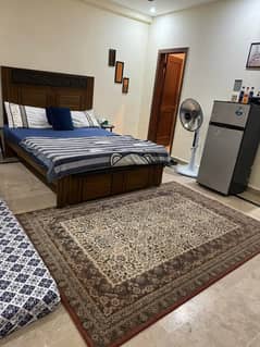 Fully Furnished 1-Bed Apartment in Safa Heights, F-11 Islamabad Available for Rent