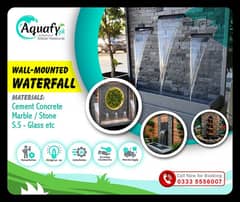 Waterfall - Fountain - Sprinklers - Misting Fog - Pool - Specialist