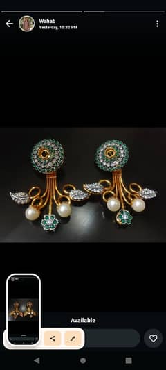 New Design Earrings For Sell In Reasonable Price