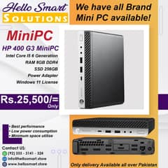 Dell HP Lenovo I3 I5 6,7Gen Mini PC | HP AMD A10 | NUC I5 | Desktop