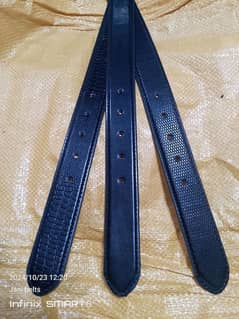A one leather belts