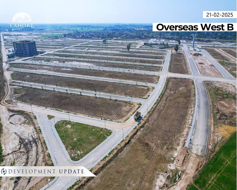 Possession Ready! 5 Marla Plot In Lahore Smart City'S Overseas Prime Block 1