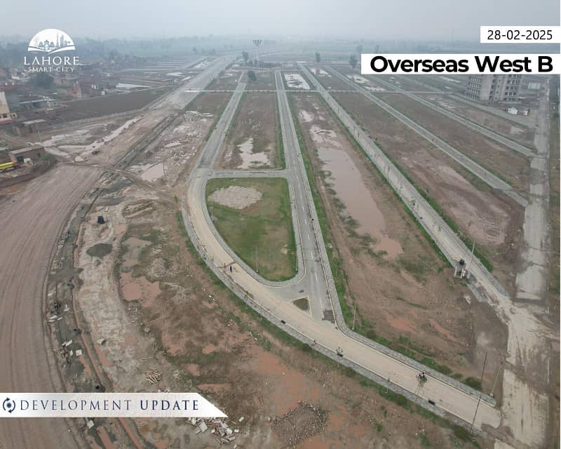Possession Ready! 5 Marla Plot In Lahore Smart City'S Overseas Prime Block 11