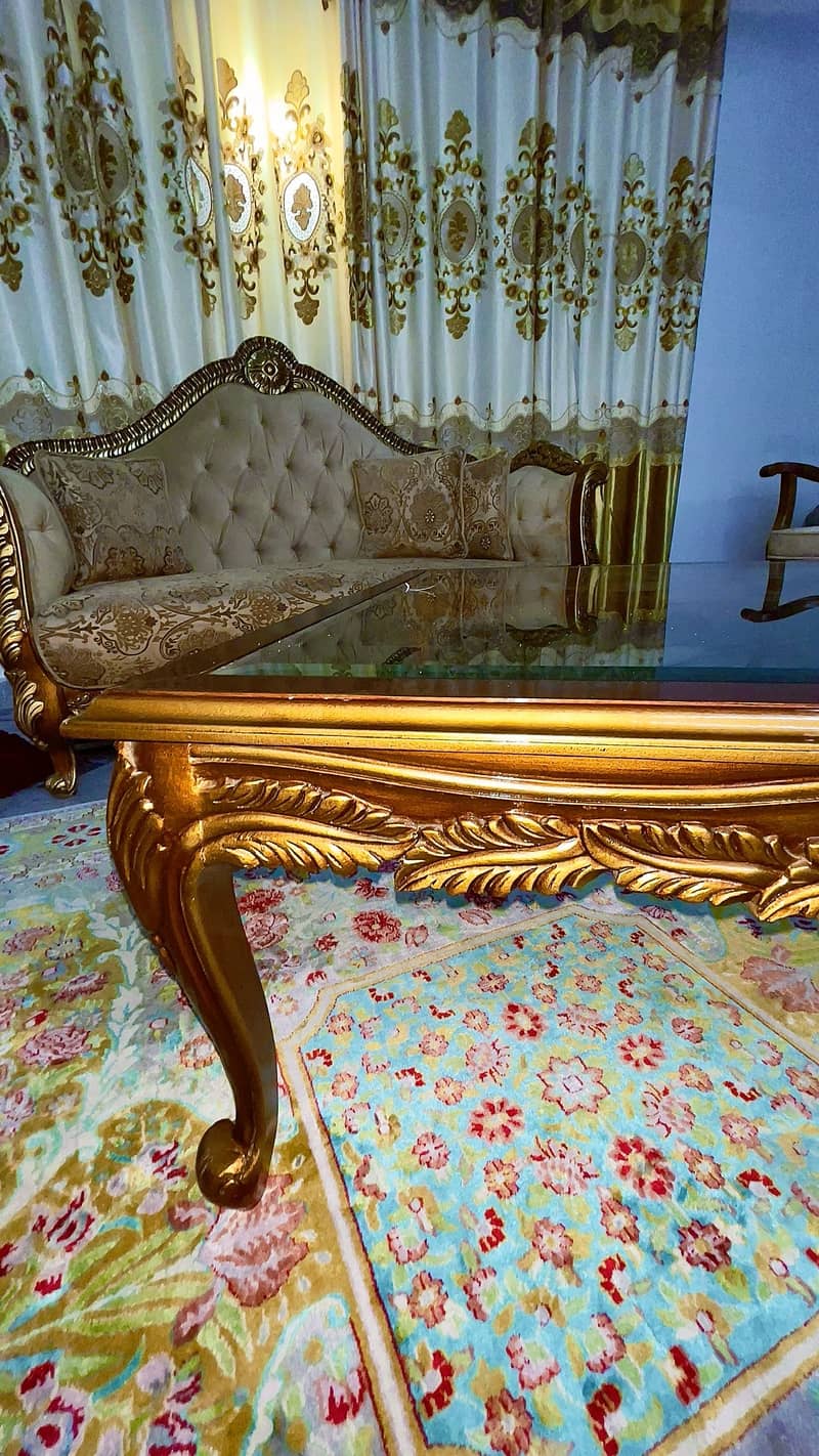 king sofa set with tables 1