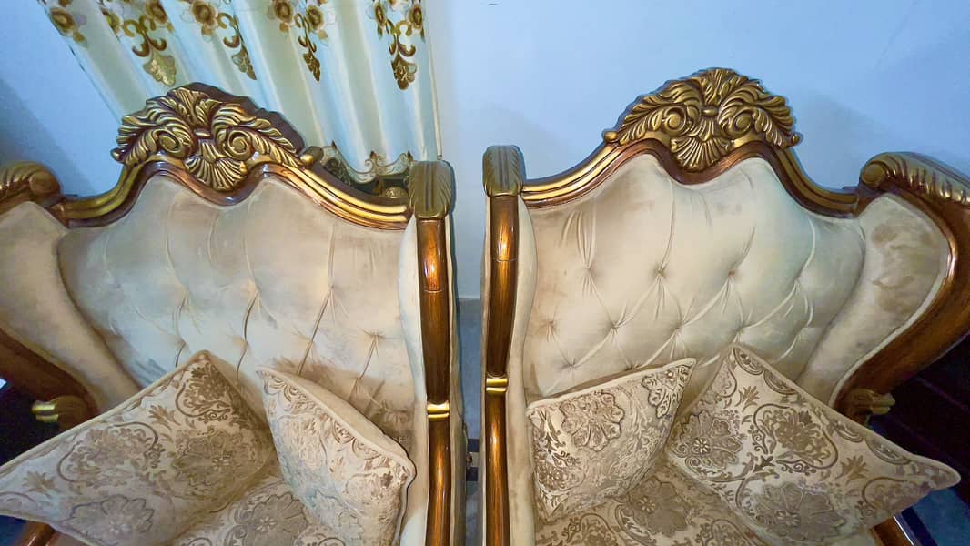 king sofa set with tables 5