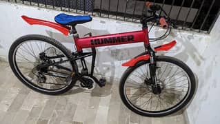 Hummer Original Folding Bicycle Neat And Clean Condition