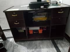 Used office table with drows