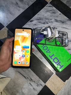 Infinix hot 40i 8 256 Pta officially approved full box 03275139315