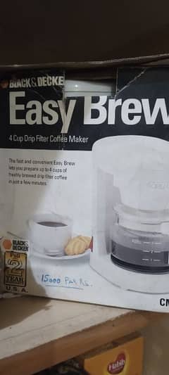 black and decker coffee maker automatic machine