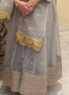 beautiful party wear 3 piece dress