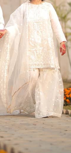 sharara & shirt
