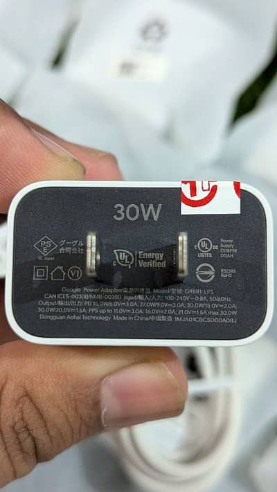 Google Pixel Original Charger 9 10 Pro xl fold 6 7 8 9 a A pro 30W 45w