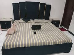 Bed Set | King Bed | Dressing Table | Side Box | King Bed Set