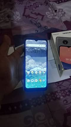 Nokia c21 box and mobile 10/10 condition