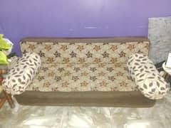 sofa bed neat and clean in good quality