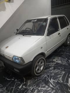 Suzuki mehran 2014 model  islamabad registered  vxr white colour