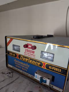 Dawlance stabilizer 2500 watts perfect condition