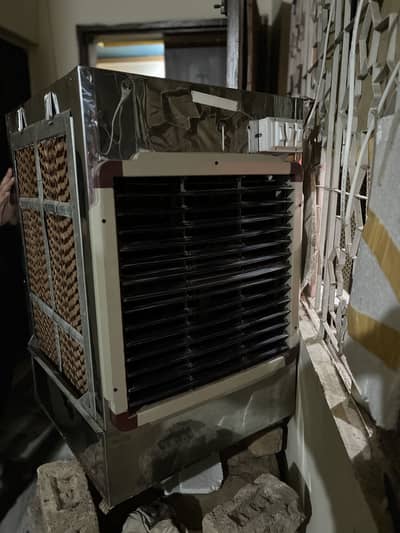 Heavy-Duty AC/DC Stainless Steel Air Cooler | Powerful Cooling