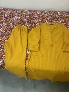 Yellow suit