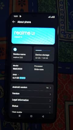 realme c63