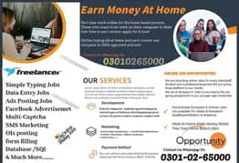 Part time job are offering for male & female online home Simple Typin