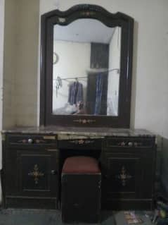 Used Wooden Dressing Table
