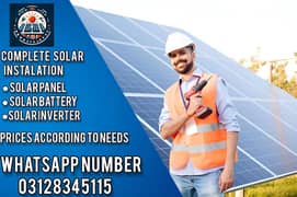 Solar Setup – Panels | Inverter | Battery – Installation at Best Price