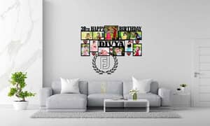 Customized wall frame